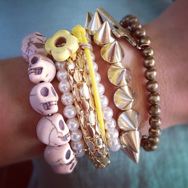 Arm Party | via www.stylescoop.co.za