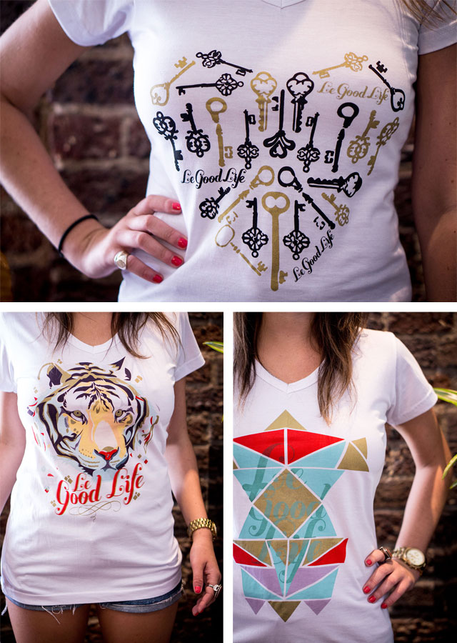 Le Good Life T-Shirts via www.stylescoop.co.za