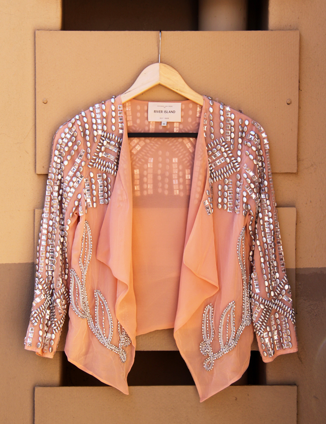 riverisland-salmon-studded-jacket