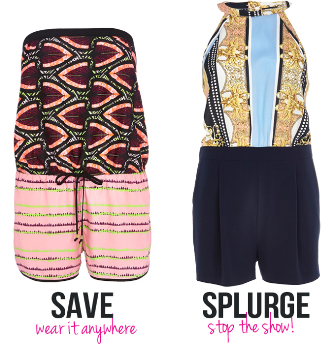 River Island Wardrobe Heros - Summer 2014 - The Playsuit