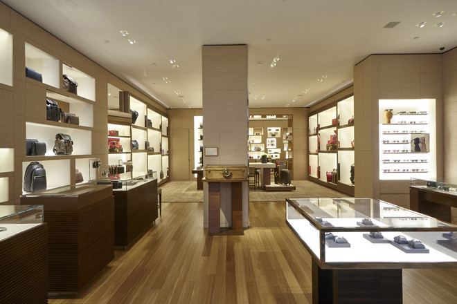Louis Vuitton new store in Johannesburg at Sandton City Diamond Walk
