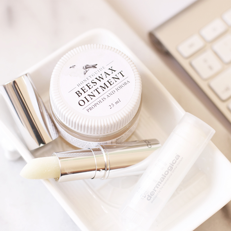 lip-balms-honeyguide-beeswax-ointment-optiphi-active-lip-fromula-dermalogica-climate-control-lip-balm-south-africa-beauty-blog-stylescoop