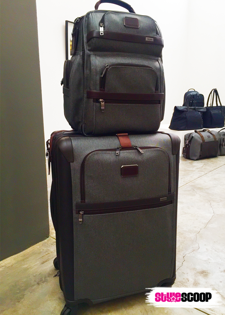 Tumi earl grey outlet luggage